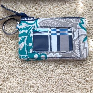 Vera Bradley’s mini wallet never used
